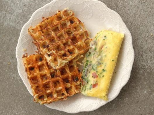 Photo omelette dans un paquet