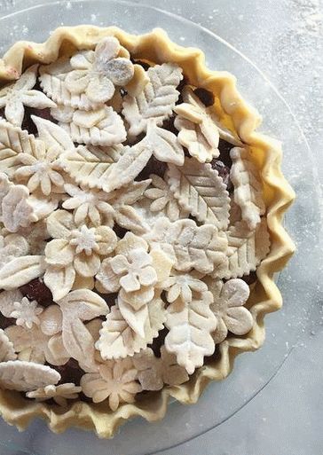 Base de photo pour la tarte à la pâte sablée à la maison