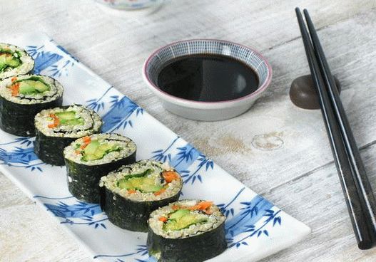 Rouleaux de sushi aux légumes pour tous les âges