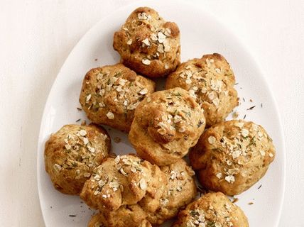 Biscuits à l'avoine avec thym