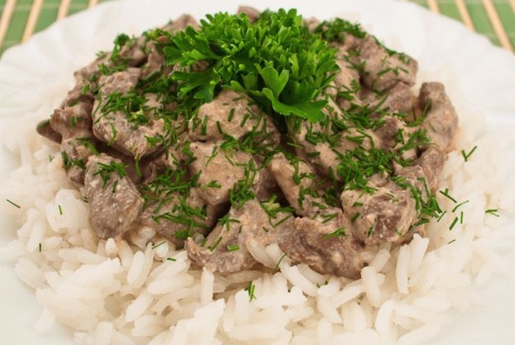 Foie de Stroganoff
