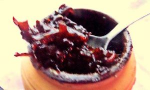 Foie avec Confiture