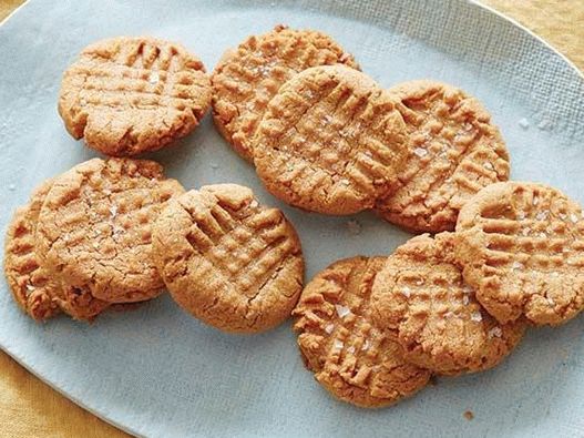 Biscuits photo au beurre d'arachide sans farine