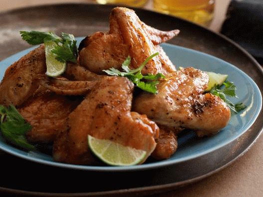 Photo des ailes de poulet épicées