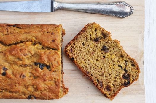 Photo Tarte à la citrouille et raisins secs