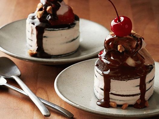 Photo gâteaux à la crème glacée