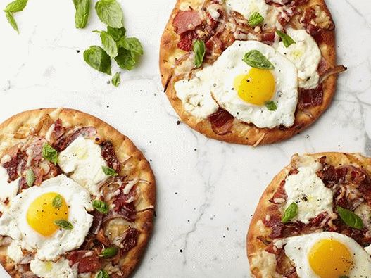 Pizza pour le petit déjeuner