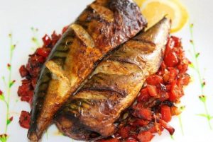 Sélection de plats de poisson