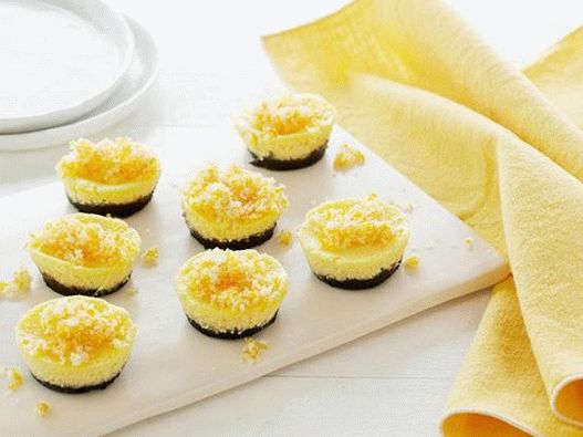 Cheesecake à l'orange et au chocolat
