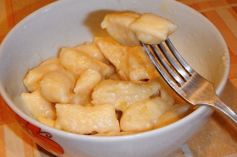 Raviolis maigres au miel