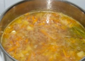 Soupe maigre de sarrasin