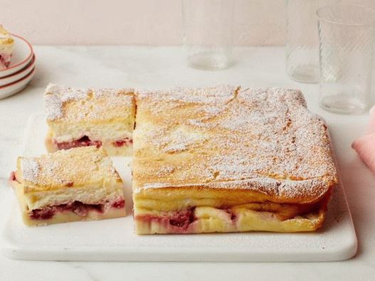 Photo du plat - Gâteau de choux aux baies