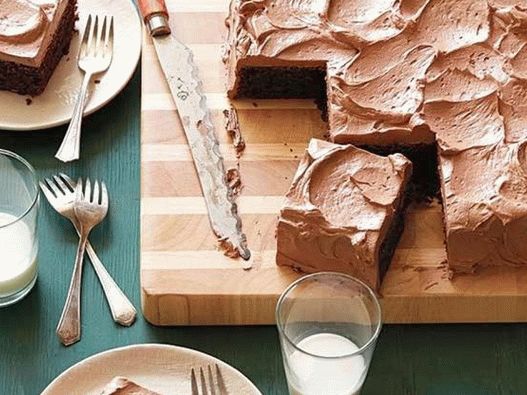 Photographie de plat - Gâteau au chocolat Cola