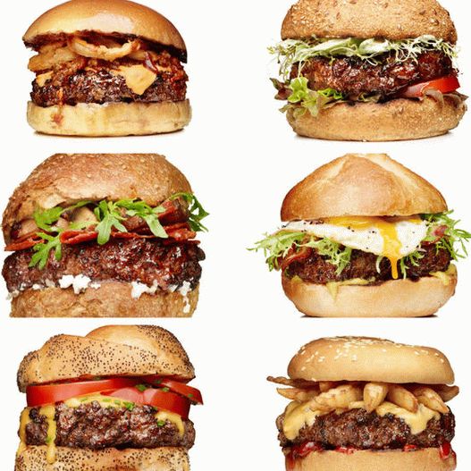 Photo Garnitures simples et délicieuses pour les hamburgers