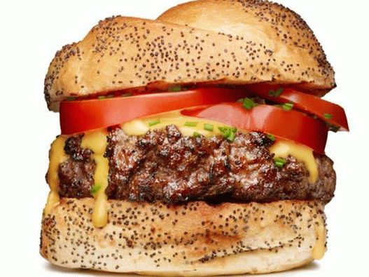 Hamburgers à la sauce au fromage sur la bière