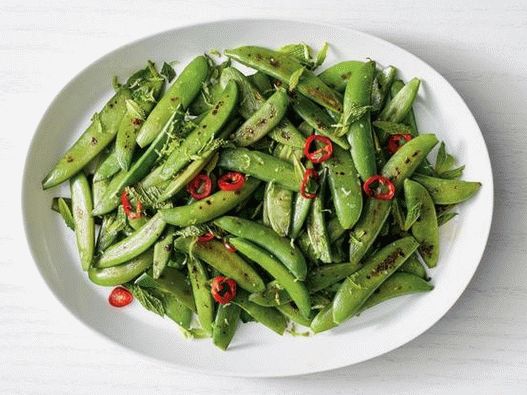 Photo - Pois verts rôtis