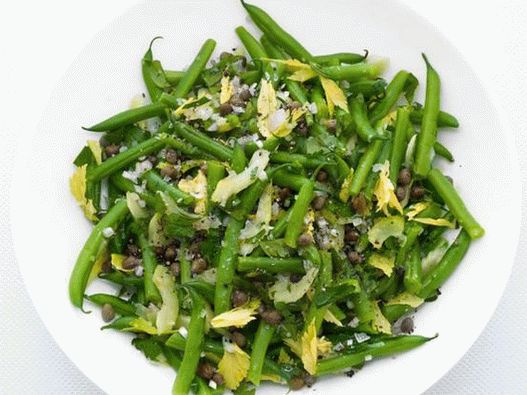 Photo - Salade de haricots verts et céleri