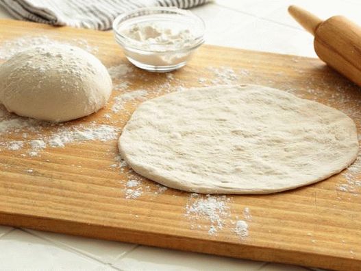 Photo Pâte à pizza simple