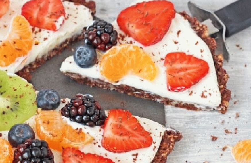Dessert aux fruits simple