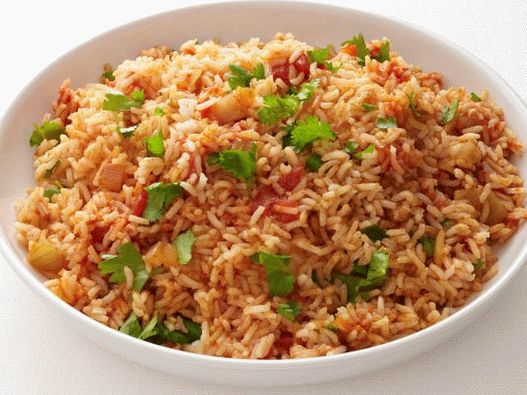 Photo Riz Mexicain Épicé