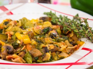 Ragoût de légumes et de champignons