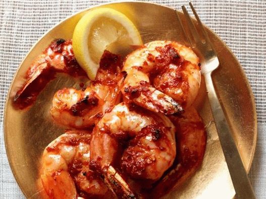 Crevettes au raifort