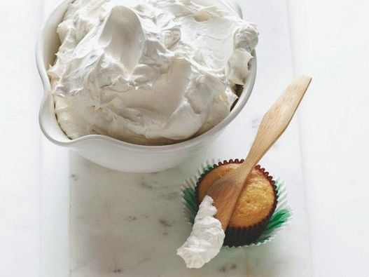 Photo du plat - Crème protéinée à l'huile de meringue italienne
