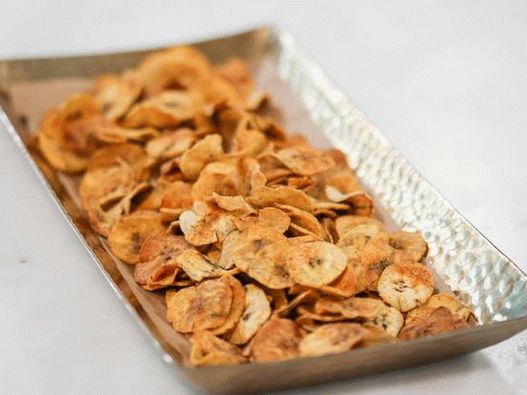 Photographie de plat - Chips de banane Jerk au four