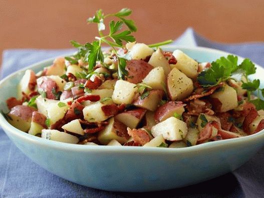 Photo du plat - Salade de pommes de terre en allemand