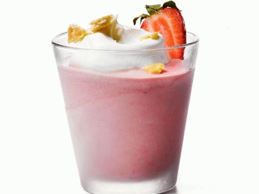 Photo - cocktail de glace à la fraise