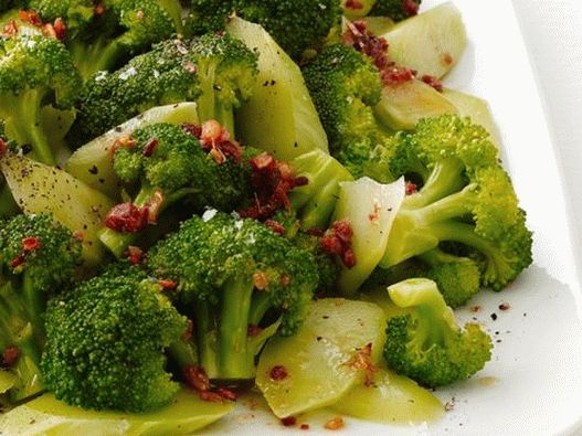 Photo du plat - Brocoli au citron et anchois