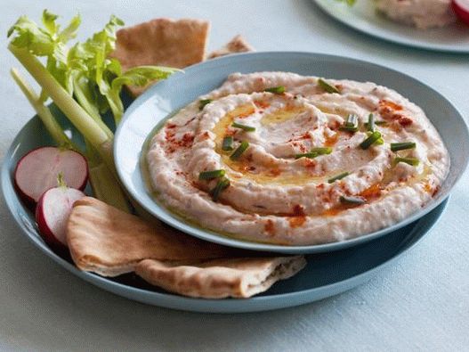 Sauce aux immenses haricots blancs crémeux