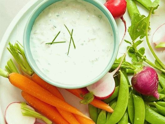Sauce aux oignons et au yogourt