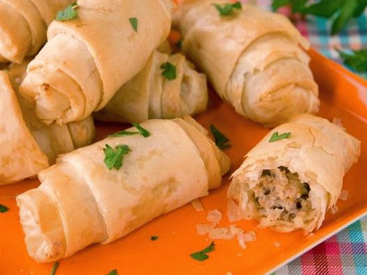 Pains Filo à la viande hachée