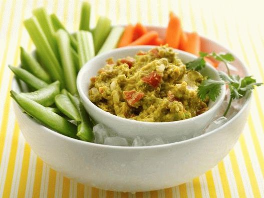 Guacamole faible en calories