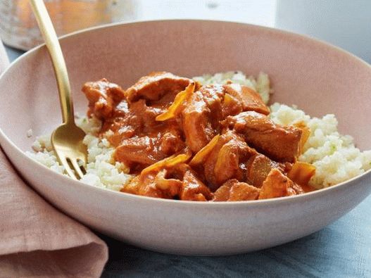 Poulet tikka masala dans une mijoteuse