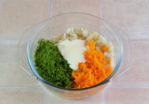 Salade de poisson Pollock