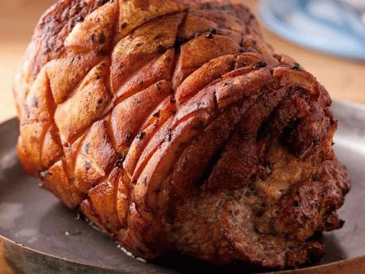 Photo Rouleau de jambon fourré au pain toscan