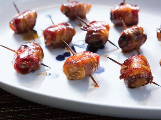 Photo de Rumaki mariné à la sauce teriyaki