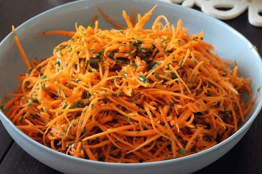 Photo salade française aux carottes