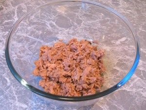 Salade "Football" au poisson