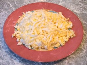 Salade "Football" au poisson