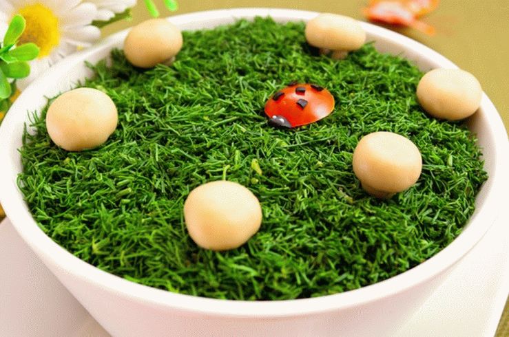 Salade "Clairière Aux Champignons"