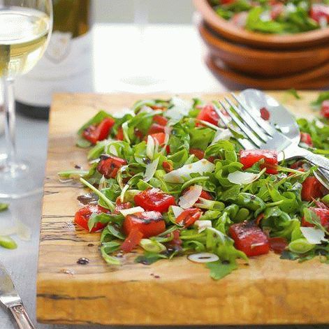 Salade De Pastèque Grillée Photo