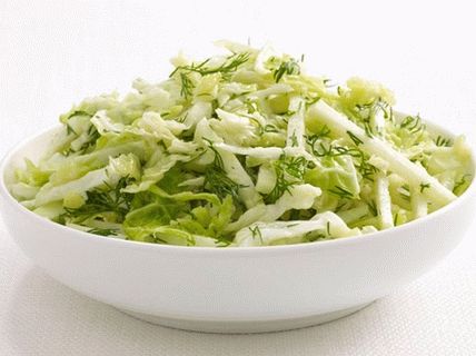 Photo Salade de chou-rave et chou de Savoie