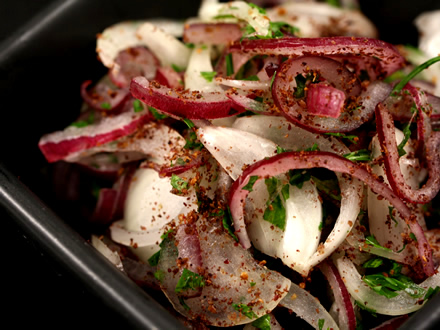Salade d'oignon à la turque