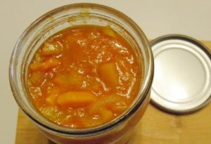 Salade de potiron pour l'hiver