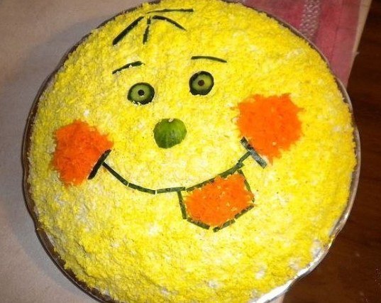 Salade “Bonhomme en pain d'épice”