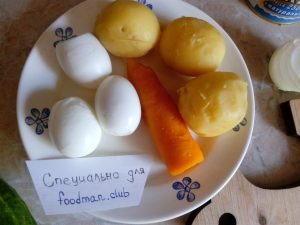 Salade de mimosa au lys