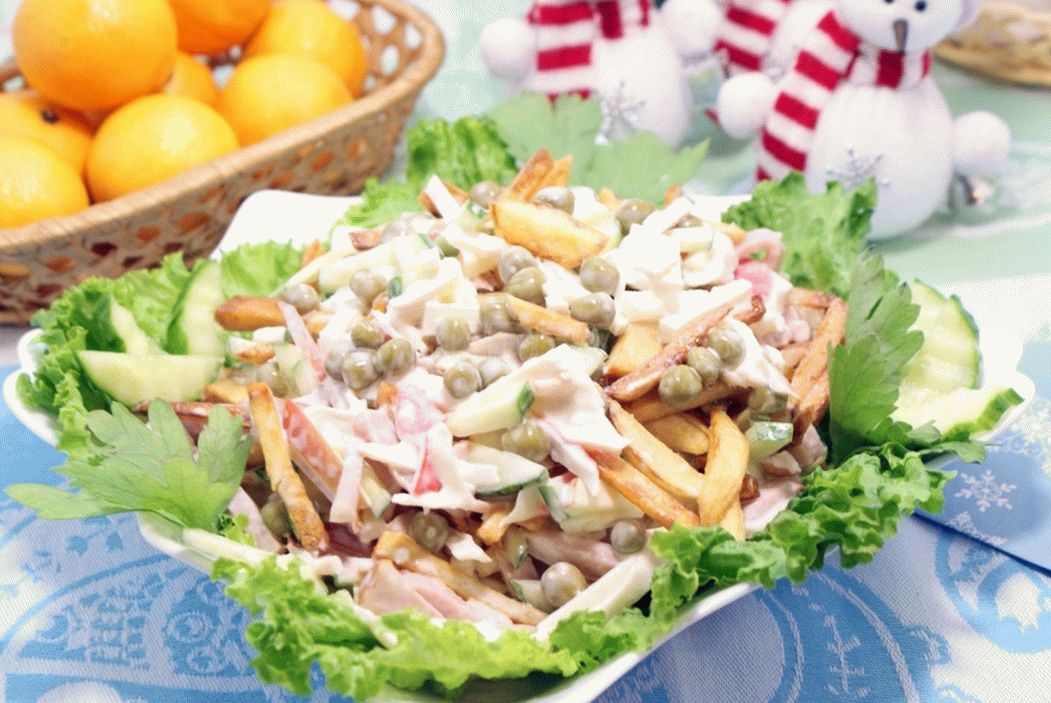 Salade "surprise du Nouvel An"